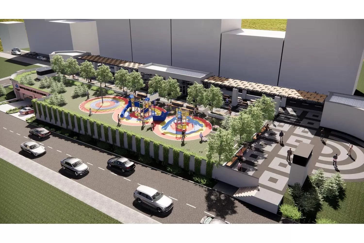 İSMETPAŞA ZEMİN ALTI OTOPARK YEŞİL ALAN VE PARK